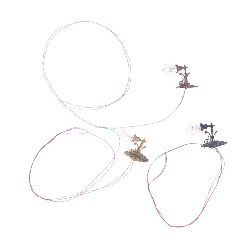 Miniatur Puppenhaus Wandlampe Licht Schreibtischlampe Mini LED Beleuchtung Heimdekoration Puppenmöbel Spielzeug Kann Hell Sein