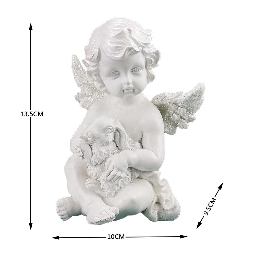 European Christmas Indoor Resin Ornaments: Creative Desktop Decoration Sculptures
