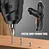 Cordless Electric Screwdriver Rechargeable Set, Adjustable Torque And Ergonomic Grip Screwdriver, Driver Dual-Purpose Compact Drill Kit for