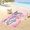 The Pink Panther2 Print Beach Towel, Large Soft Quick Dry Towel for Beach Camping Swimming