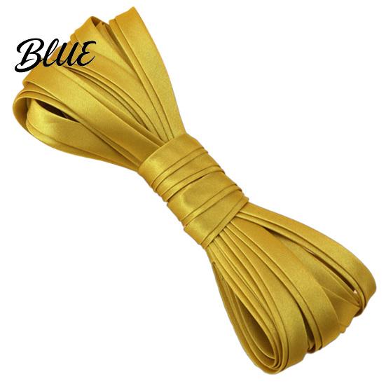 Durable Fabric Trim Satin Bias Binding Tape 10mm Wide Hemming Strip Edge Finish Sewing And Quilting Finishing Ribbon for Clothing Handicrafts