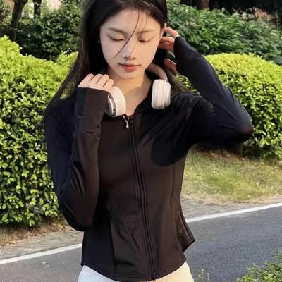 UPF10 + Sunscreen Clothing Women's 1011 New Summer Thin Anti-ultraviolet Cool Feeling Ice Silk Breathable Sunscreen Clothing Jacket