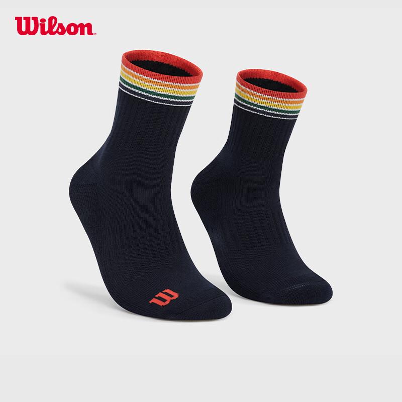 Унисекс спортивные носки средней длины Wilson M