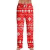 Anime Pajama Pants Sleepwear Casual Drawstring Elastic Waist Pants Comfy Straight Yoga Loose Trousers