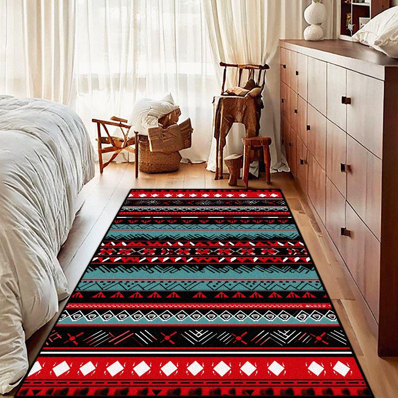 Morocco Style Decorative Rug for Living Room Big Size Soft Non-slip Mat for Kids Easy Cleaning Dining Room Carpet Customizable