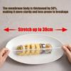 Elastic Food Covers 360 Pieces Leftovers Wrap Dustproof Fresh-Keeping Bunny Food Covers For Dining Bakery BBQ Fridge Outdoor