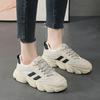 Women's Casual Shoes Platform Low-top Sneakers Spring Autumn Lace-up Soft Running Sport Shoes Outdoor Non Slip Hiking Shoes 2025