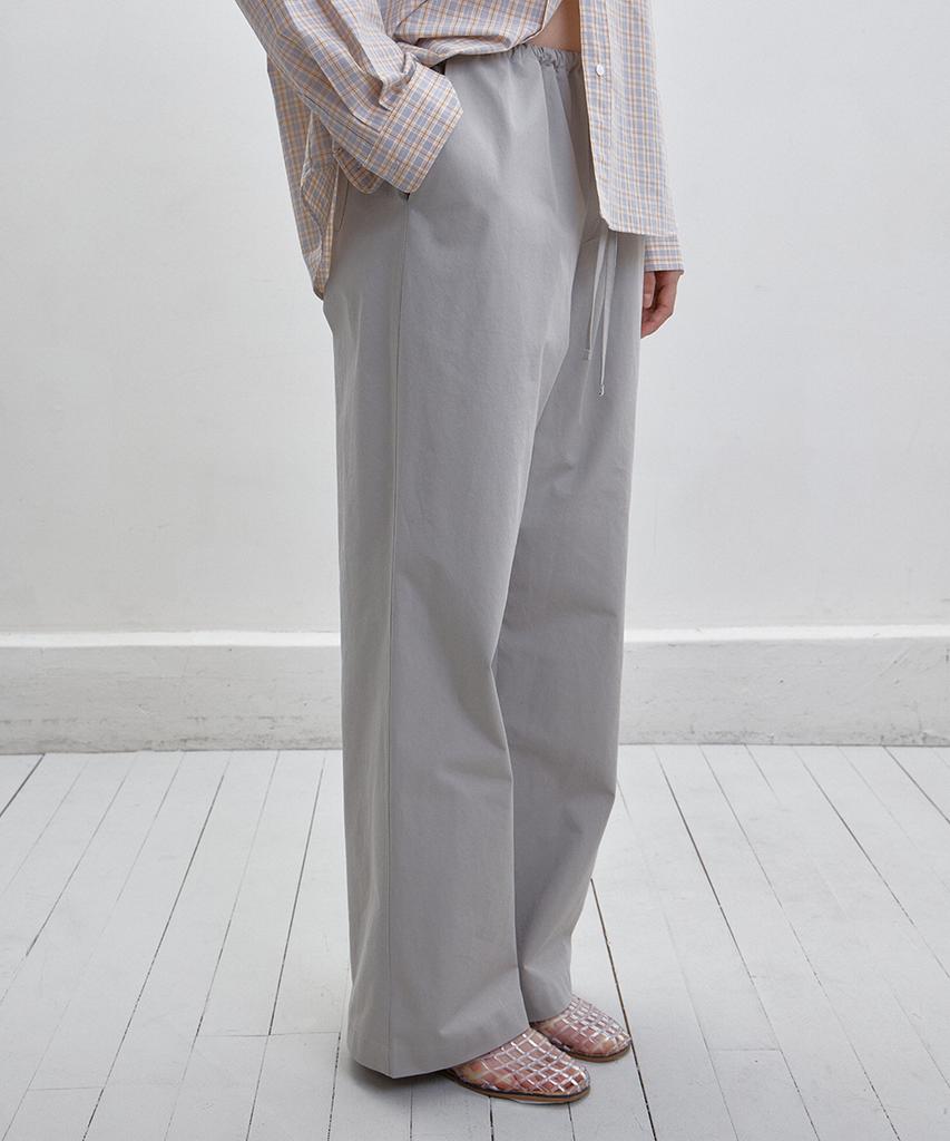BUT'TON Cotton Banding Pants(Grey)