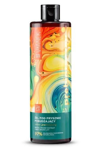 Vianek, Prebiotyczny żel pod prysznic pobudzający, 400 ml