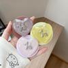 Glitter Heart Airbag Mobile Phone Holder with Magnetic Suction