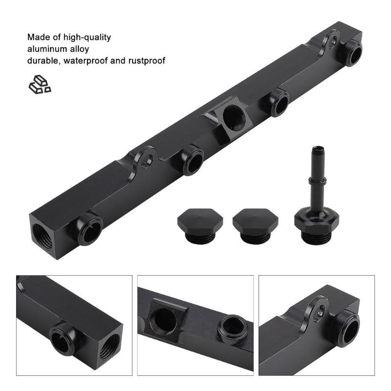 Fuel Rail Set Aluminum Fuel Rail Set Power Output for Track for K20 K24 RSX