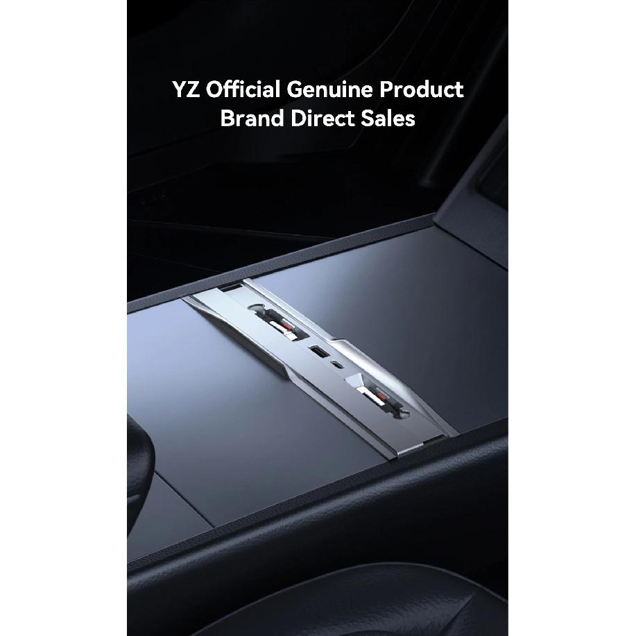 YZ For Tesla Model 3/Y/YLHighland Juniper Docking Station Fast Charger Intelligent Expansion Dock Central Control Charging Shunt