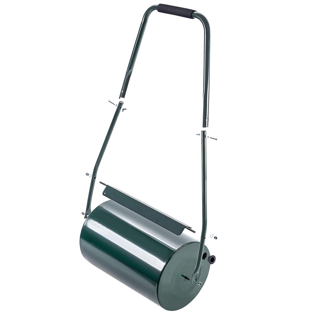 KADAX Lawn Roller Garden Turf 50cm Metal Earth Tamper 40L