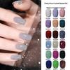 18-Color Ultra Bright Crushed Diamond Glitter Nail Gel Polish