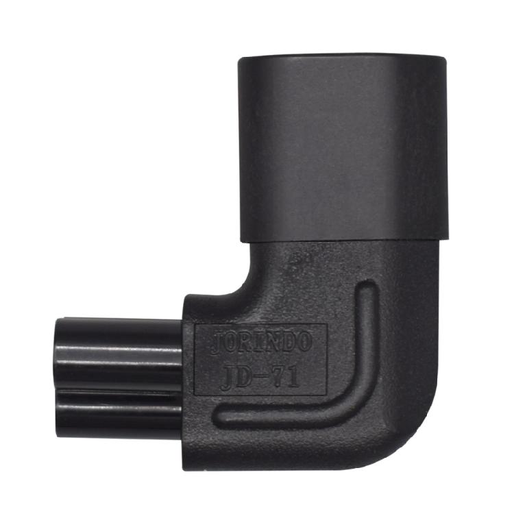 Adaptador de Corriente Universal Convertidor Adaptador IEC 320 C14 a C5 Ángulo Arriba/Abajo