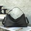 Niche Design Natural Cowhide Handbag Genuine Leather Women's Bag High-end Cross-arm Casual Pillow