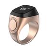 0.49" OLED-Display Electronic Digital Counter Prayer Smart Counter Ring Time-Reminder Muslims Gift Wearable Devices