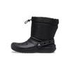 Crocs Classic Lined Comfortable Versatile Shock Absorbing Durable Low-Cut Boots Kids Boots Black 207940-001