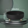 1pc 360° Rotating Makeup Perfume Organizer, 1pc Large Capacity Vanity Storage Tray, Multifunctional Cosmetic Organizer Round Hol