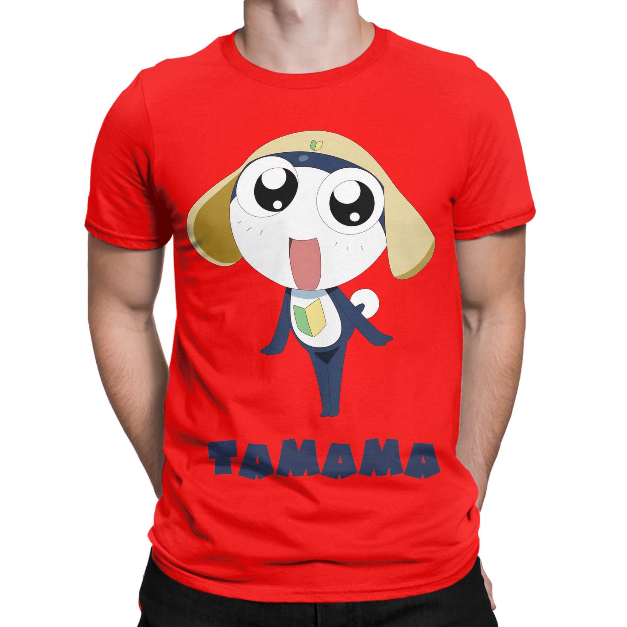 

Private Tamama Reporting Sgt Frog Keroro for Men Women T Shirt Tees Short Sleeve Round Collar TShirts Pure Cotton Adult Tops S