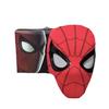 Electric Spider-Man Mask with Blinking Eyes - Light-Up Cosplay Helmet Toy for Kids