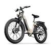 Shengmilo S700 Elektrofahrrad 2000W(Gipfel) 48V17.5Ah 26" Fat-Reifen Pedelec, Federgabel, Gepäckträger hinten für Stadtpendler & Offroad-Fahrer