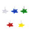 100 Peças Tachinhas em Formato de Estrela Tachinhas para Quadro de Cortiça Tachinhas para Quadro de Avisos para Exibir Fotos Notas Recados