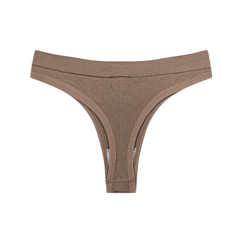 Popular women's seamless thongs are hot in Europe and America, skin-friendly, comfortable, low-rise sexy maternity panties for women