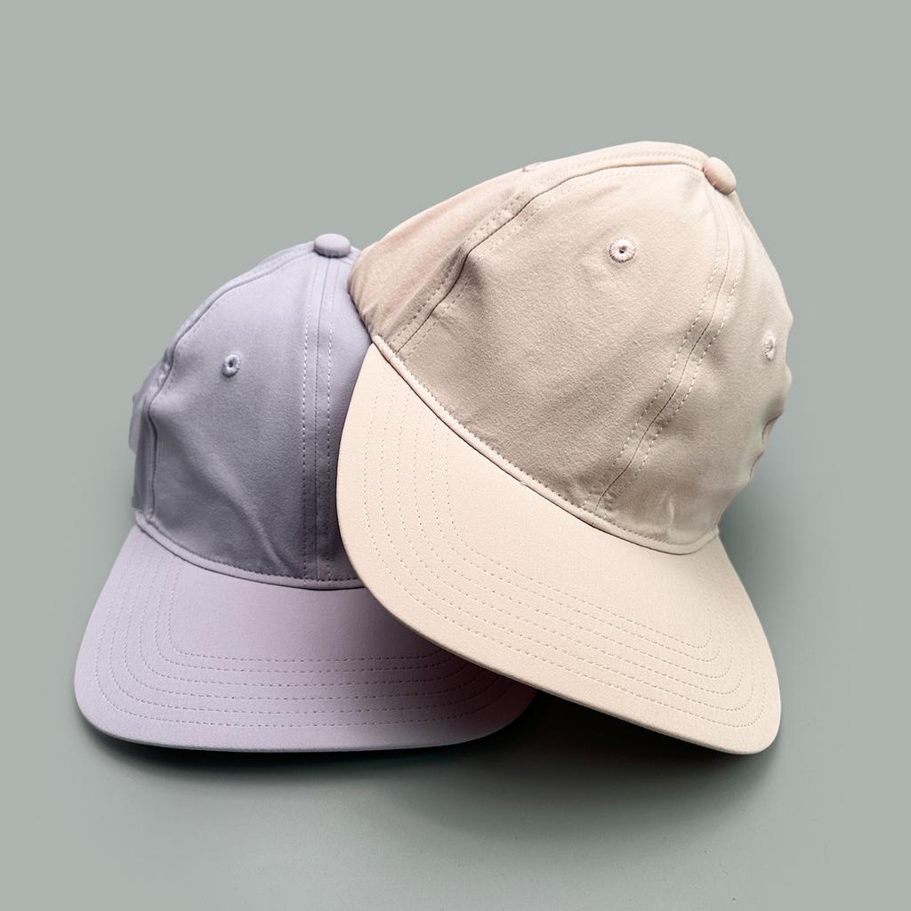 Rear Magnetic Opening Ponytail Quick Drying Baseball Cap Ladies Solid Color Sunshade Cap