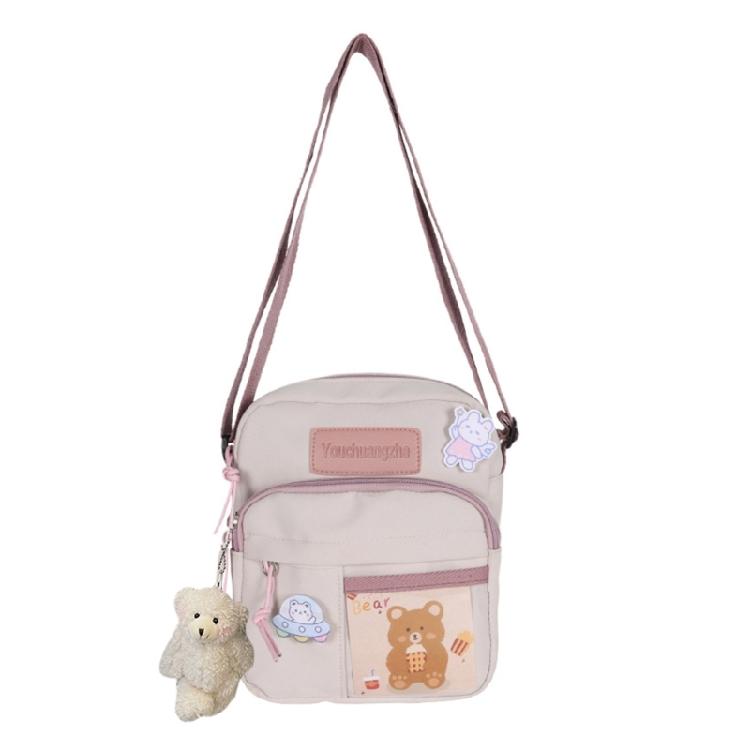 Cute and Practical Crossbody Bag Japanese Aesthetic Durable Nylon Shoulder Bags