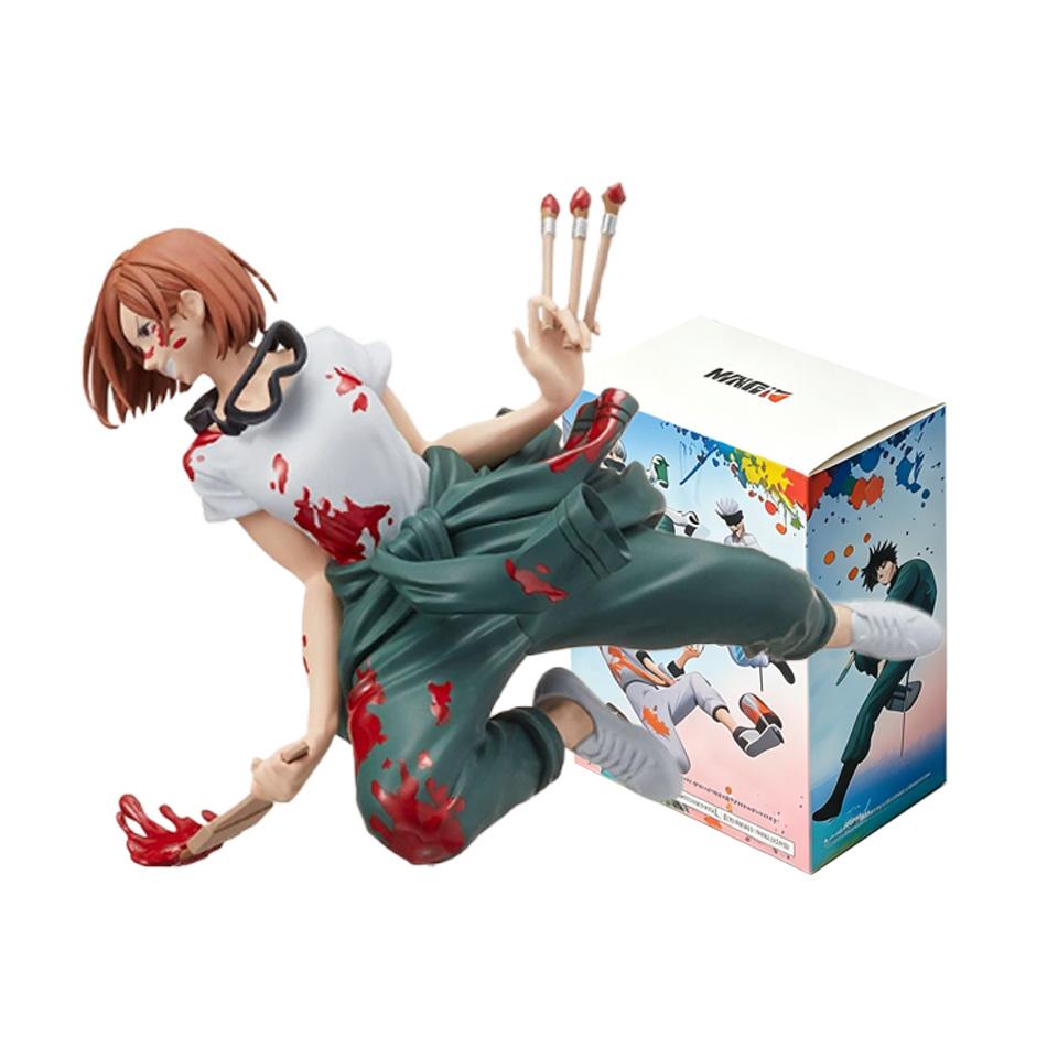 Anime Merch Figure The Jujutsu Kaisen Satoru Gojo Fushiguro Inumaki Itadori Graffiti x Battle Ver. Action Figure PVC Model Toys