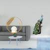 Crystal Ball Metal Sculpture Figurine Ornament Statue Stand for Hallway Fireplace Bedroom Living