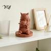 Modern Home Tabletop Decorations Fighting Cats Ornament, 3D Printed Stacked Kitten Figurine, Durable PLA Minimalist Room Decor for Bedroom Creative