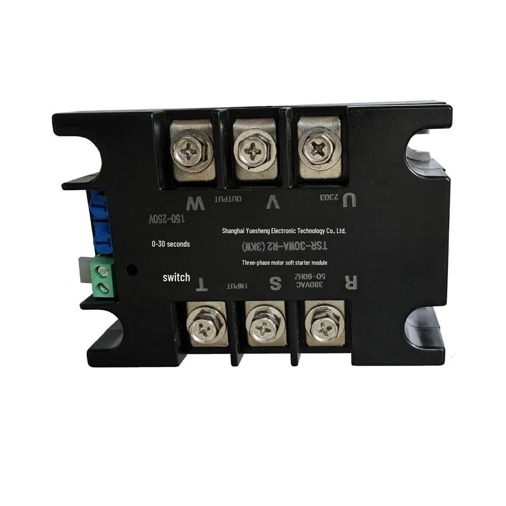 Three-Phase Motor Soft Start/Stop Module and Online Voltage Reduction Cabinet