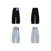 Wassup Drapey Casual Pants for Men, Hong Kong Style Trendy Patchwork Solid Color Versatile Youth Scimitar Sports Sweatpants