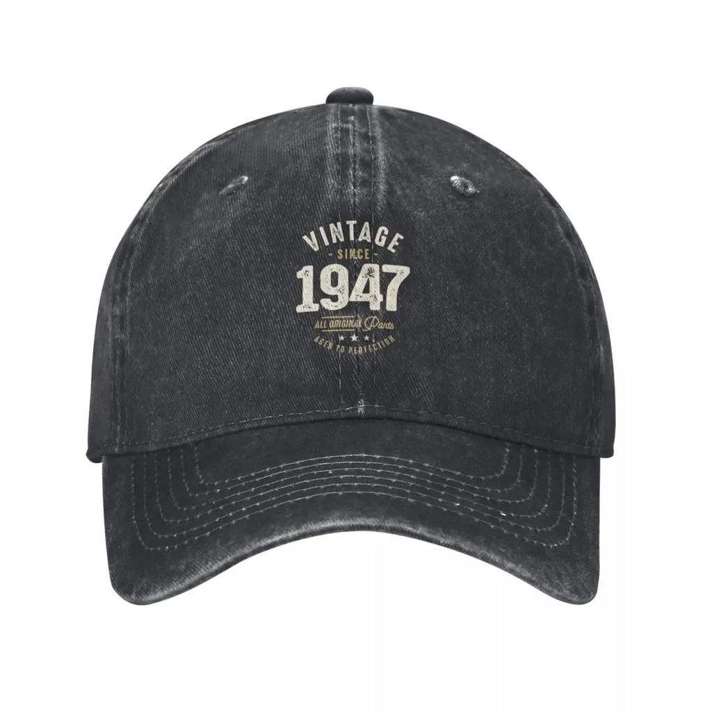 Vintage Since Th Birthday Retro Classic Baseball Cap Big Size Hat Dad Hat Sports Cap Hat Unisex For The Sun Unisex Womens
