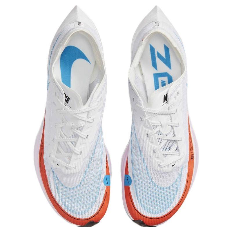 Nike ZoomX Vaporfly Next% 2 'White Rush Orange' Women's Sneakers Casual CU4123-102