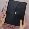 A5 Leather Notebook Cover & Document Storage Bag