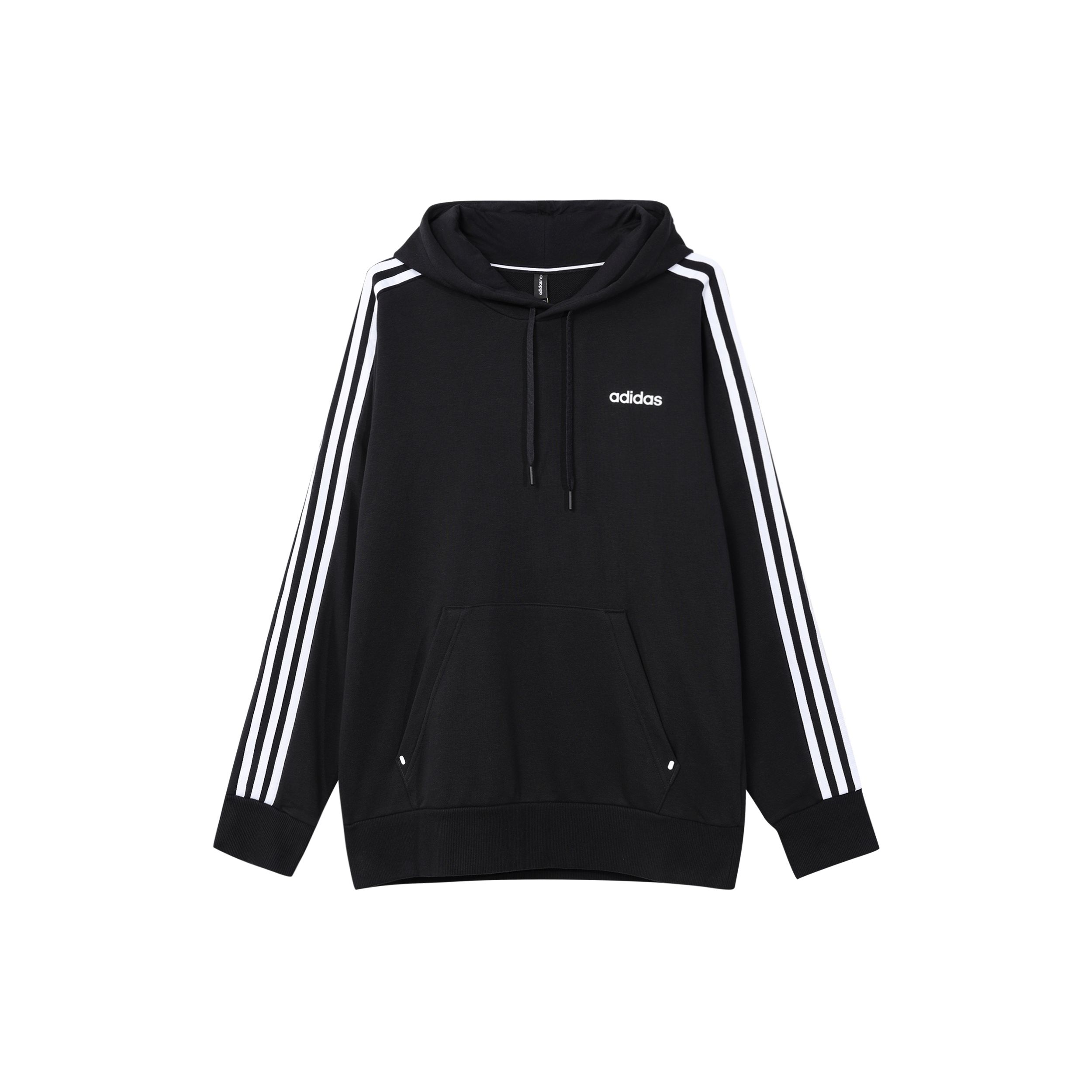 

Мужской пуловер с капюшоном Adidas Neo Casual с тремя полосками, черный GP4925 XL
