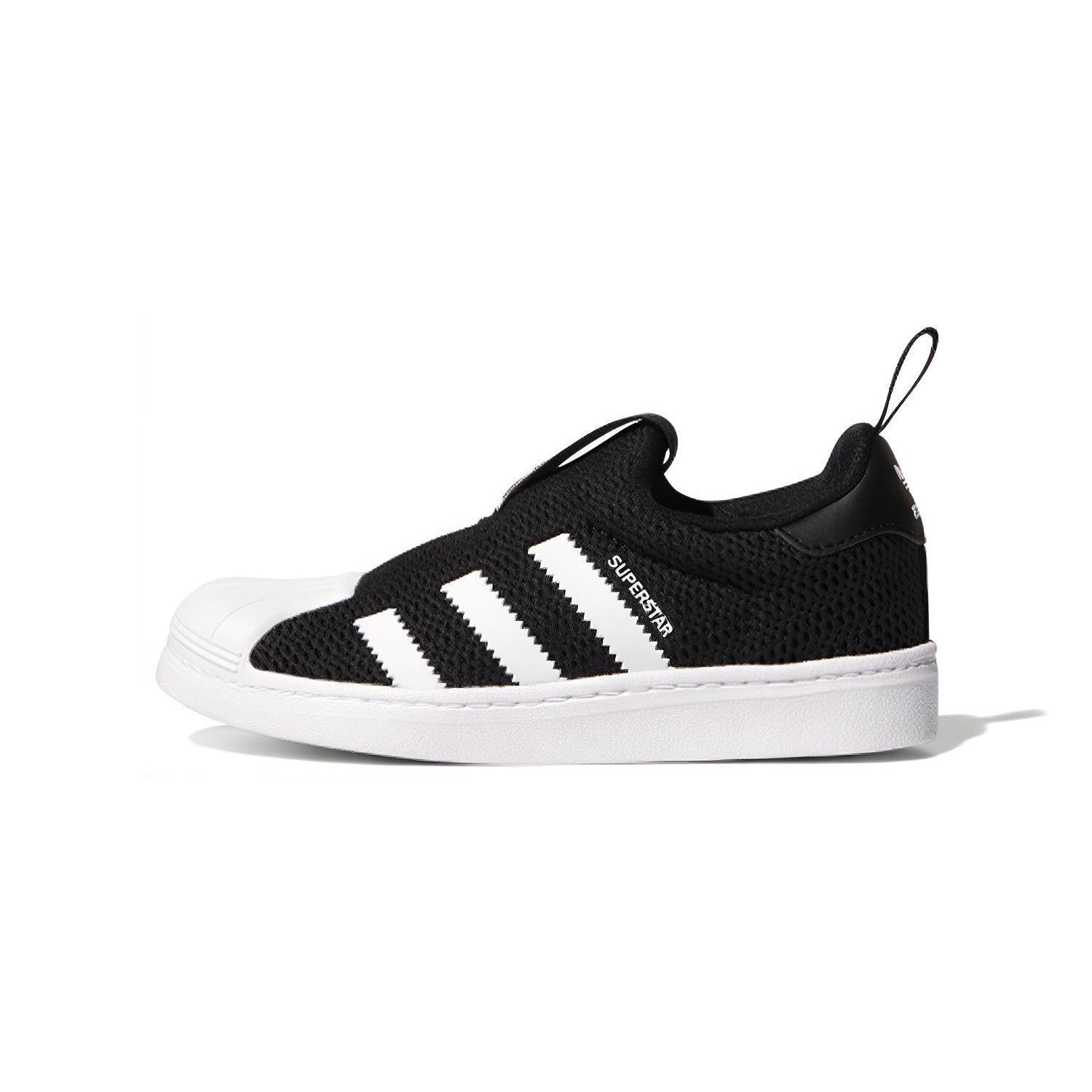 (TD) adidas Superstar 360 Infant Black Baby EF0892 EU 23