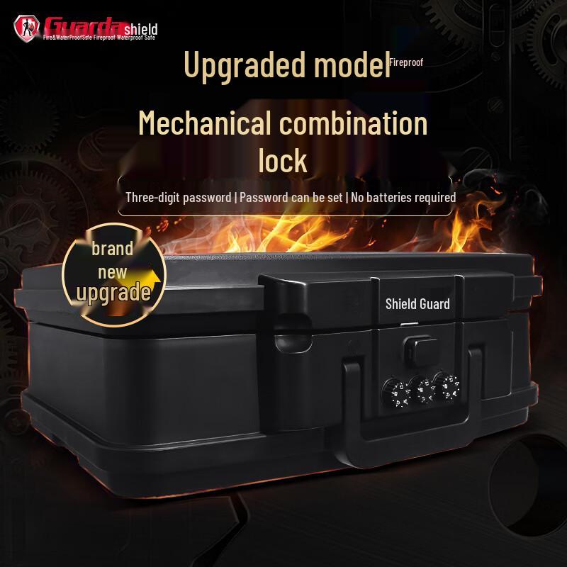 

Shield 2125NC Fire & Water Resistant Safe for A4 Documents