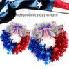 Day Independence Eyecatching Wreath Decoration With Bow For Festive Celebrations