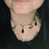 Gotische Fledermaus Choker Halskette - Schmuck im viktorianischen Stil