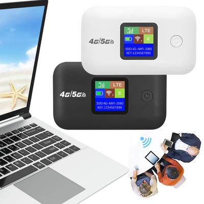 4G Mobile WIFI Router 150Mbps 4G LTE Wireless Router 3000mA Portable Pocket MiFi Modem Mobile Wifi Hotspot with Sim Card Slot