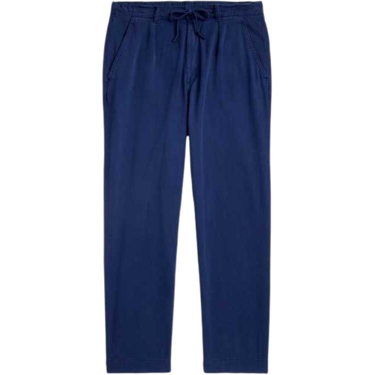 

Polo Ralph Lauren SS25 Брюки кэжуал из хлопкового твила свободного кроя Мужские брюки Темно-синий MNPOPNT14H20085-400 M