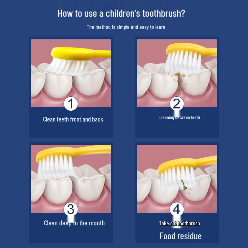 Little Deer Mom Children's Soft Toothbrush