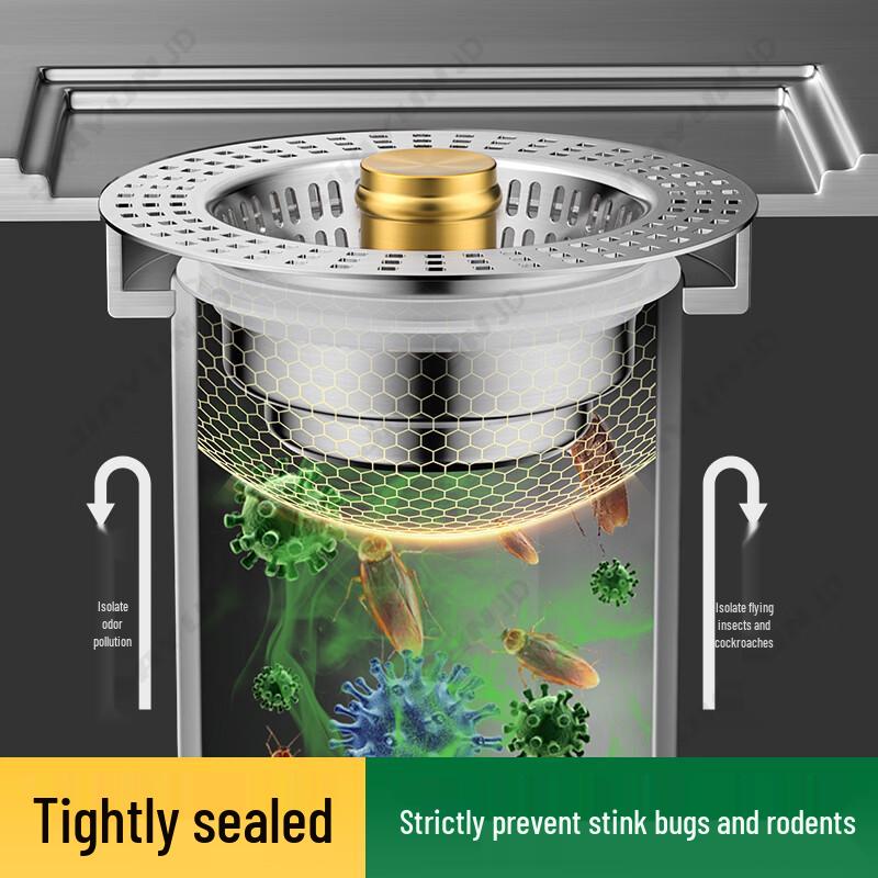 Jiayun 304 Stainless Steel Pop-up Sink Drain Stopper