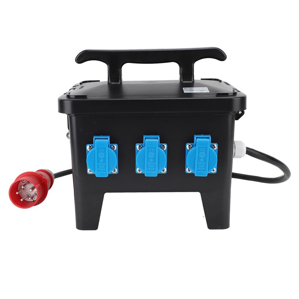 Power Distribution Unit Portable Outdoor Compact Construction Site Power Distributor with Cable