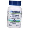 Оптимизированный Хром, Optimized Chromium with Crominex 3+, Life Extension  60вегкапс (36346056)