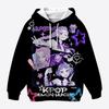 Y2K KPop Demon Hunters Hoodies Teenage Girls Boys Rumi KPop Demon Hunters Hoody Autumn Casual Long Sleeve Children's Clothing